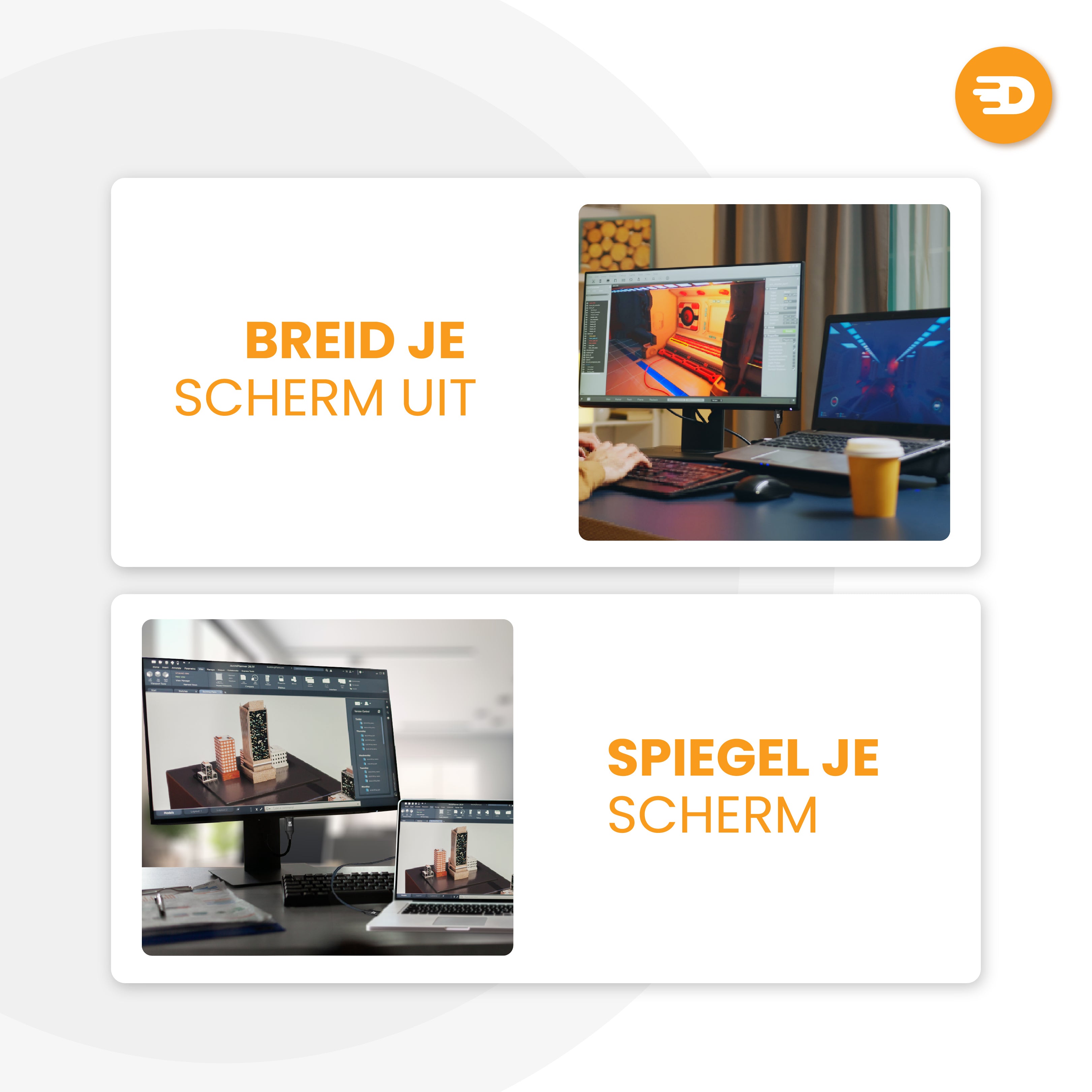 HDMI 2.1 Verlengkabel - Zwart