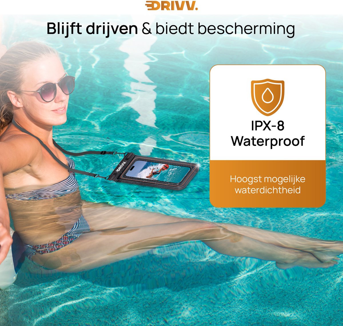 Waterdicht Telefoonhoesje Drijvend