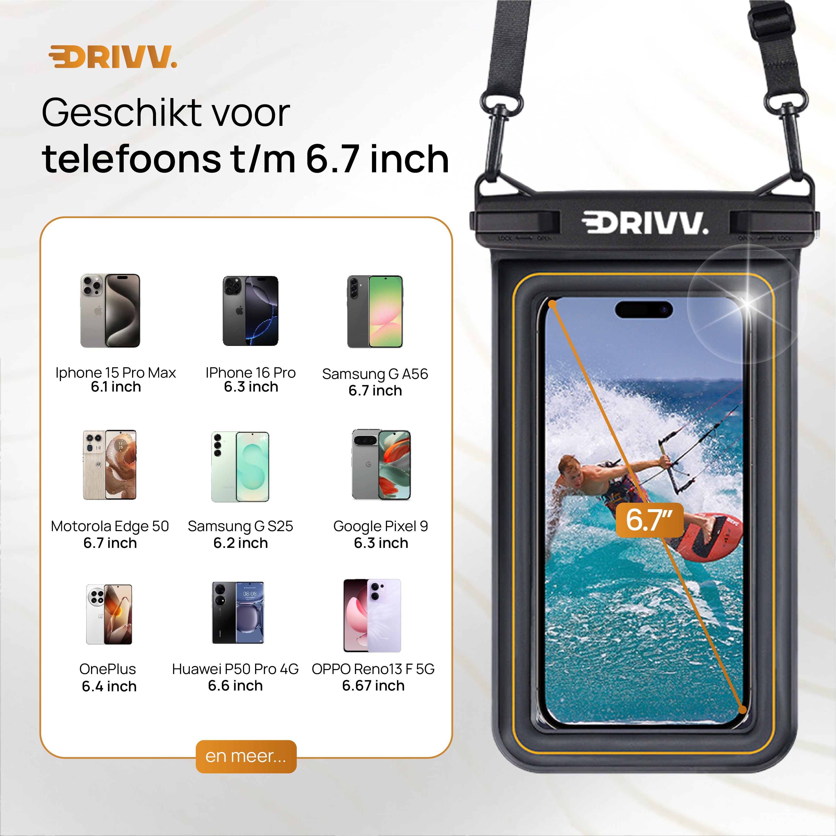 Waterdicht Telefoonhoesje Drijvend
