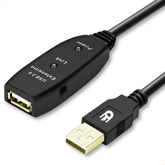Premium USB 2.0 Verlengkabel - 10 meter