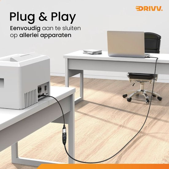 Premium USB 2.0 Verlengkabel - 10 meter