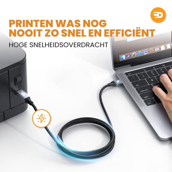 Premium Printerkabel - USB naar USB B Kabel