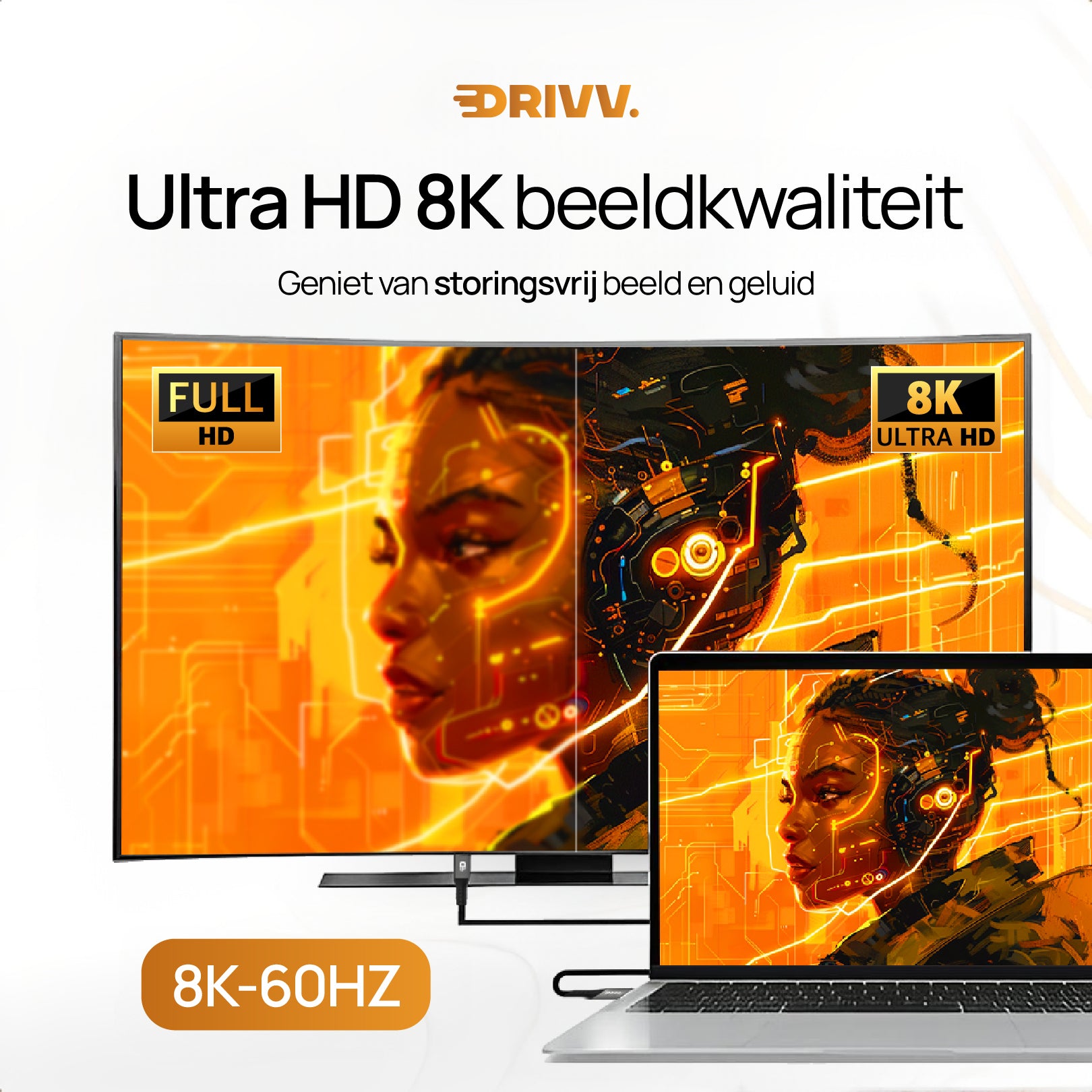 USB C naar USB C 4.0 Kabel