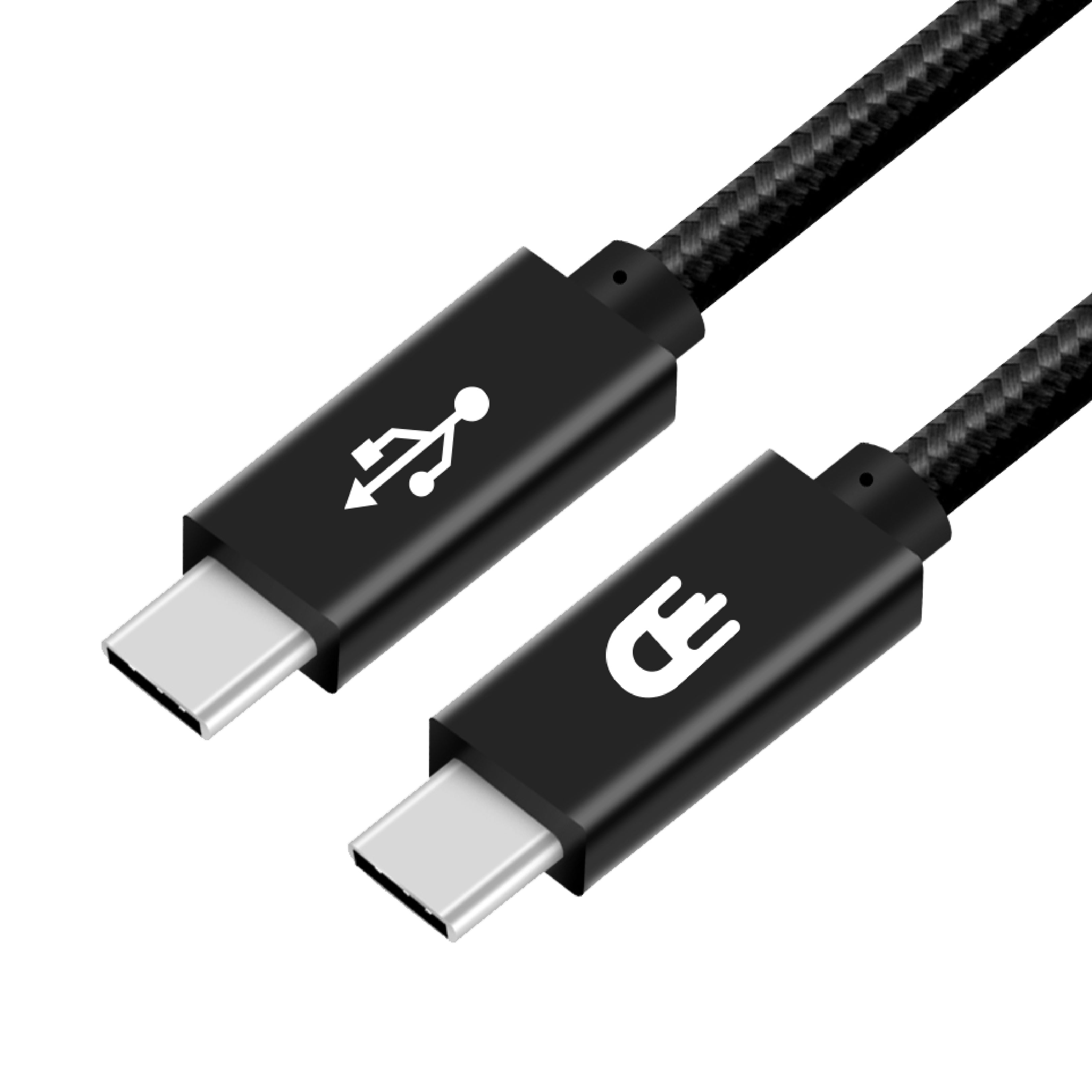 USB C naar USB C 3.2 Kabel - 100W PD - Nylon