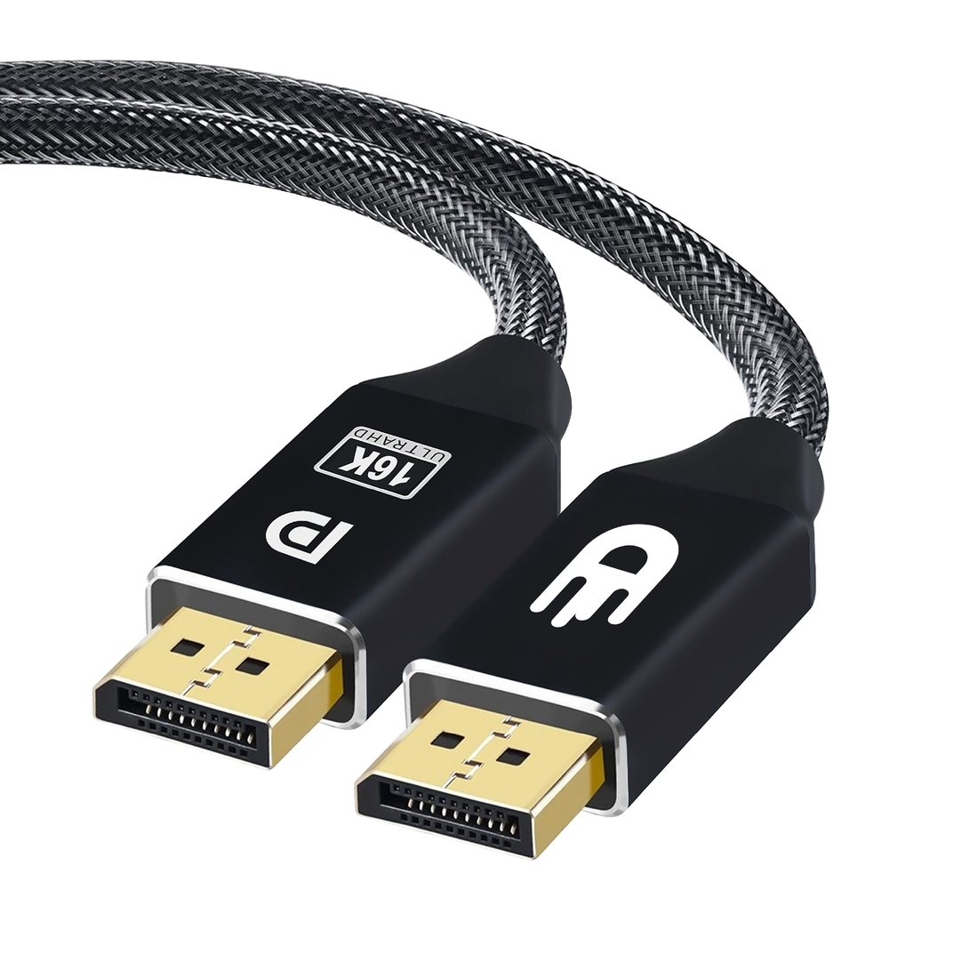 DisplayPort 2.1 Kabel – 16K 60Hz voor vloeiend beeld - 1 meter