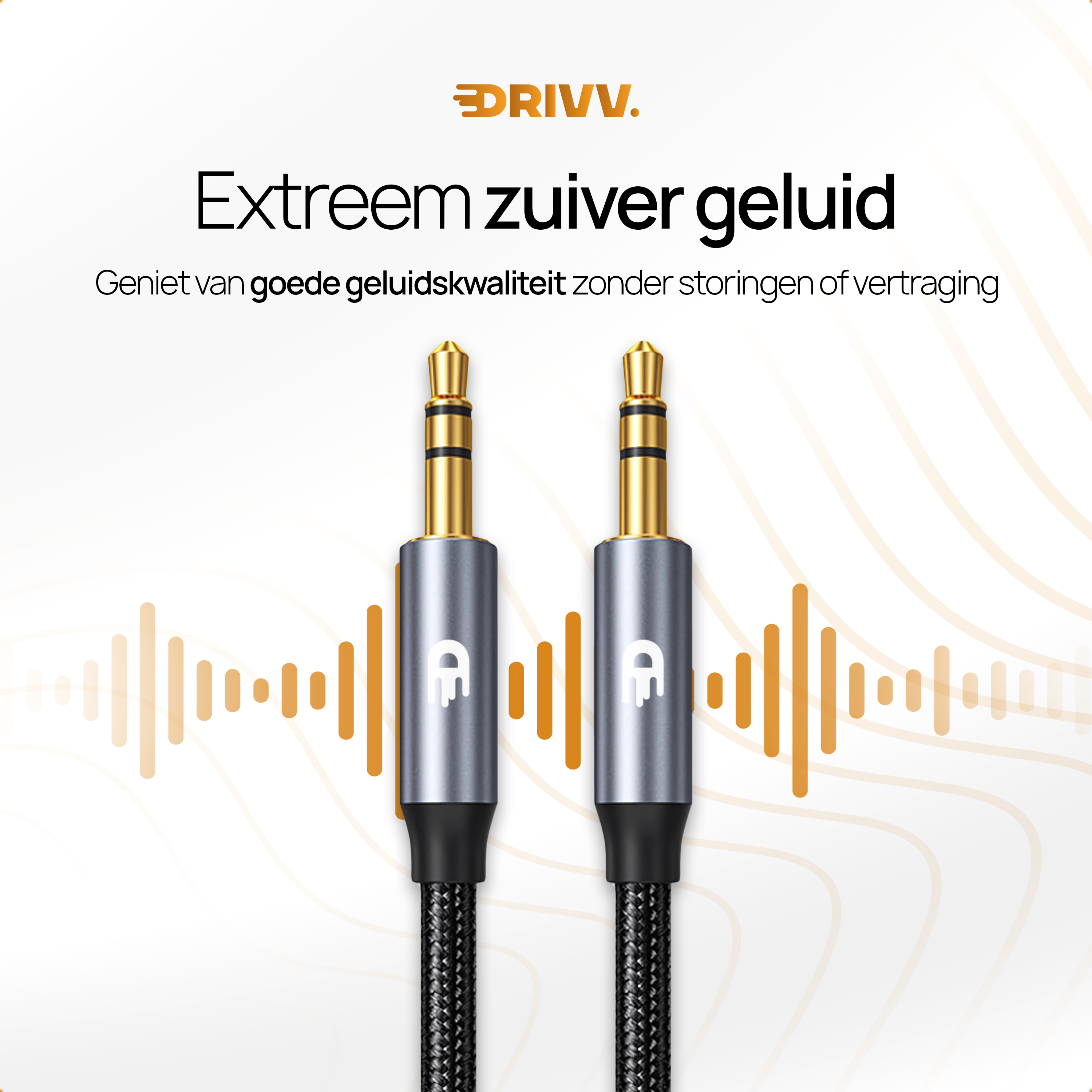 AUX Kabel - Jack naar Jack 3.5 mm