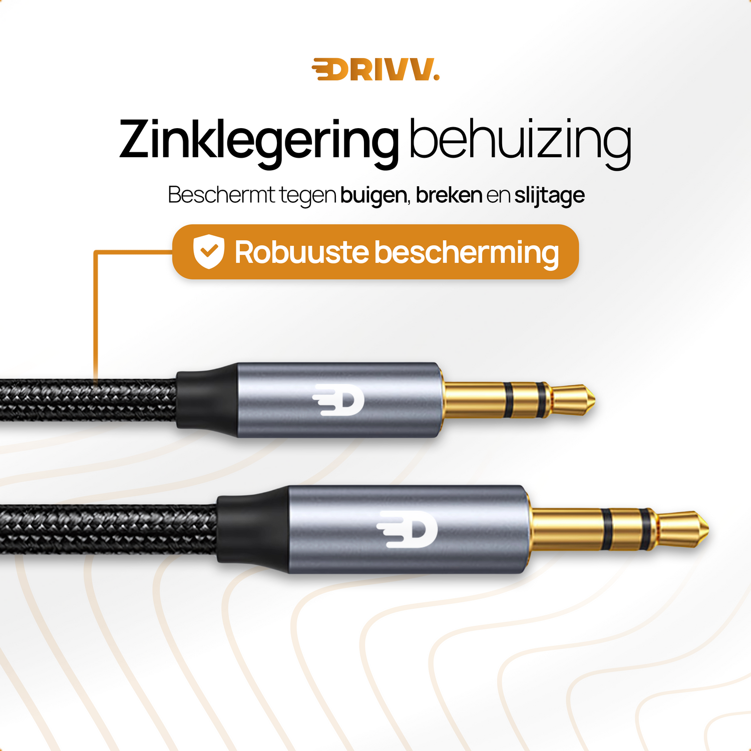 AUX Kabel - Jack naar Jack 3.5 mm
