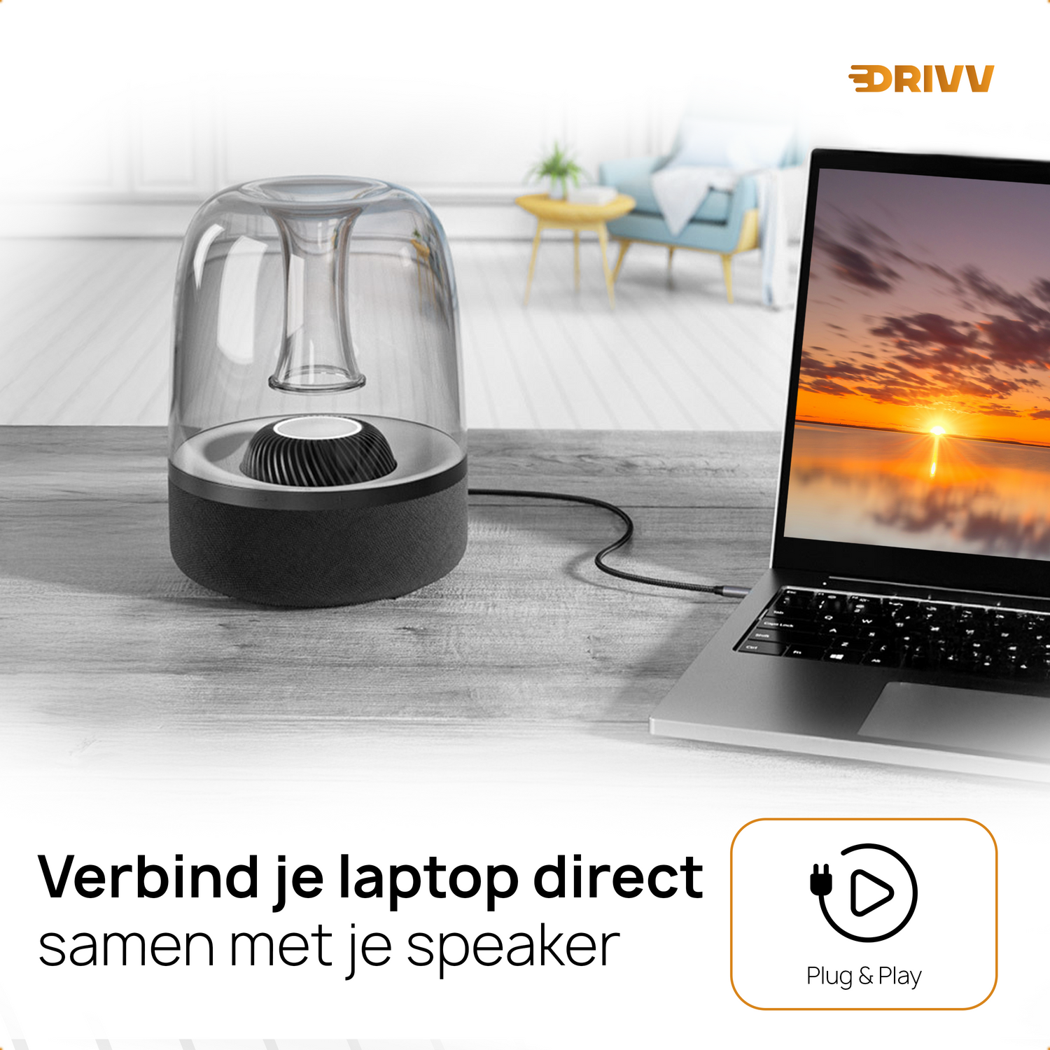 AUX Kabel - Jack naar Jack 3.5 mm