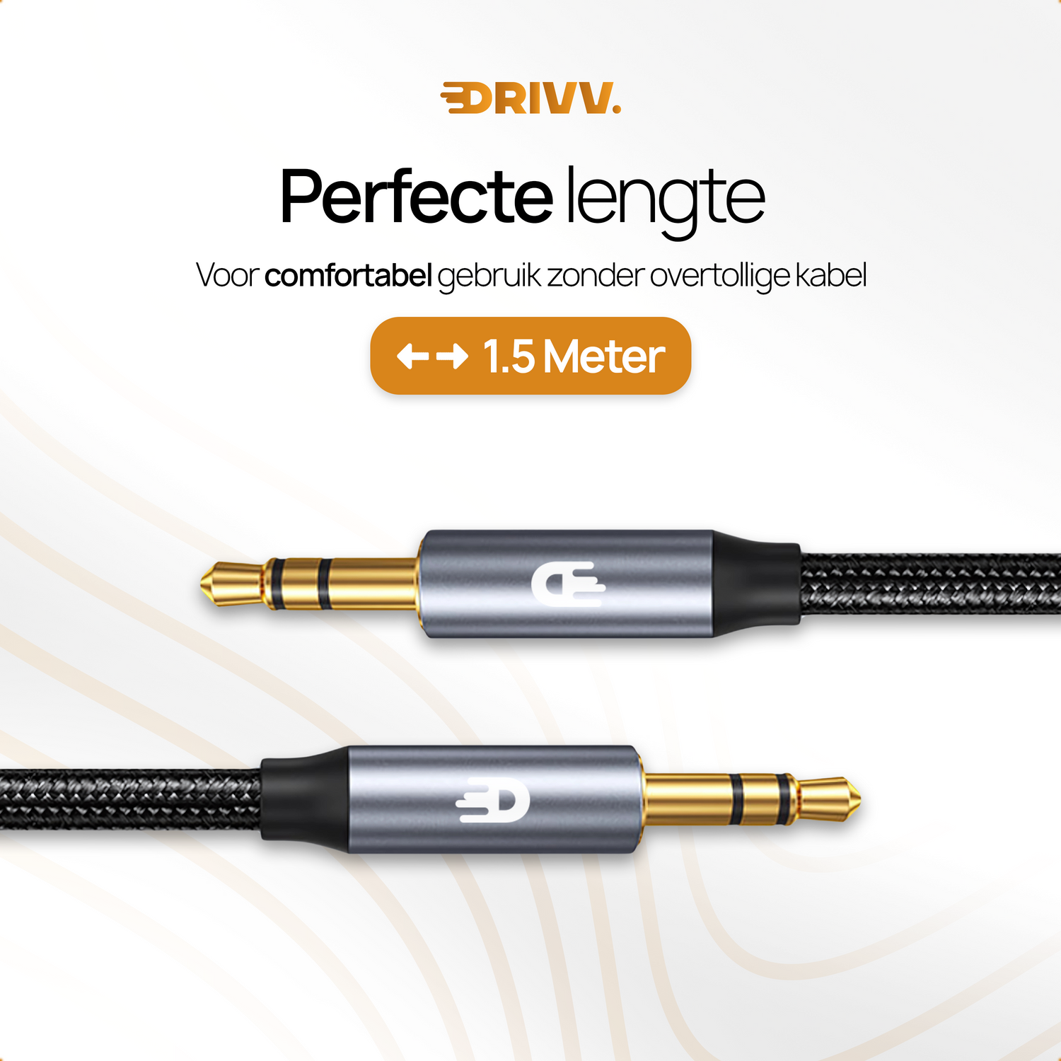 AUX Kabel - Jack naar Jack 3.5 mm