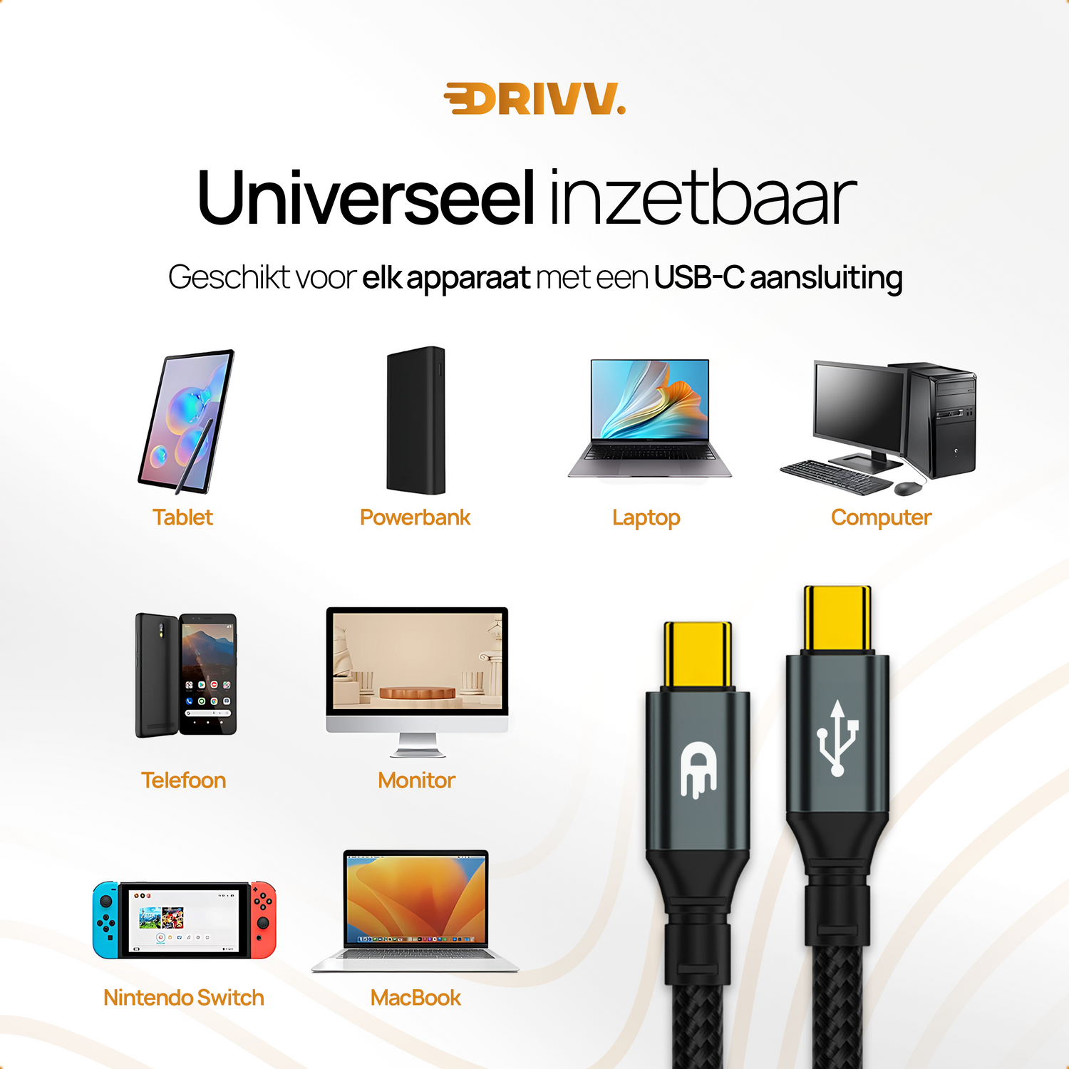 AUX Kabel - Jack naar Jack 3.5 mm