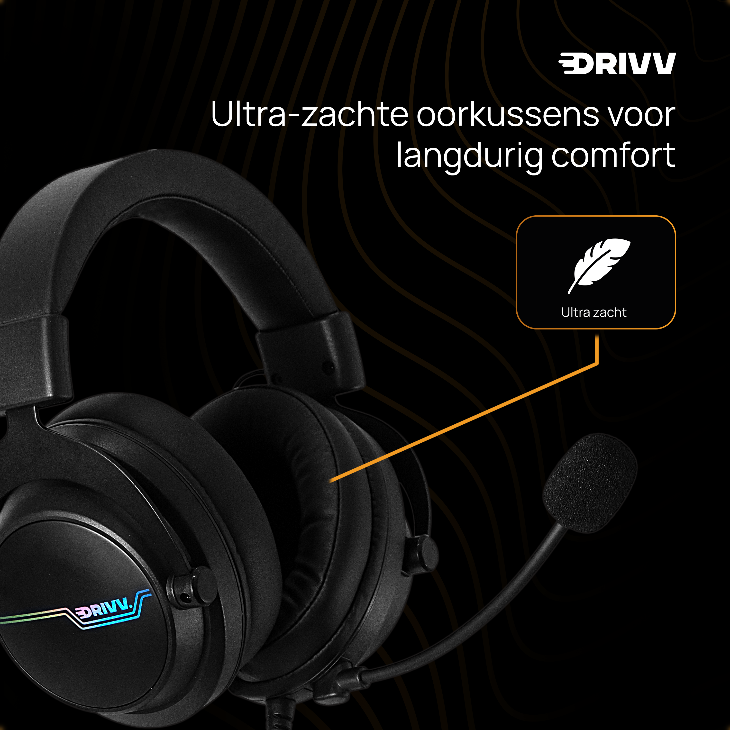 PRO Gaming Headset met Microfoon - Bedraad