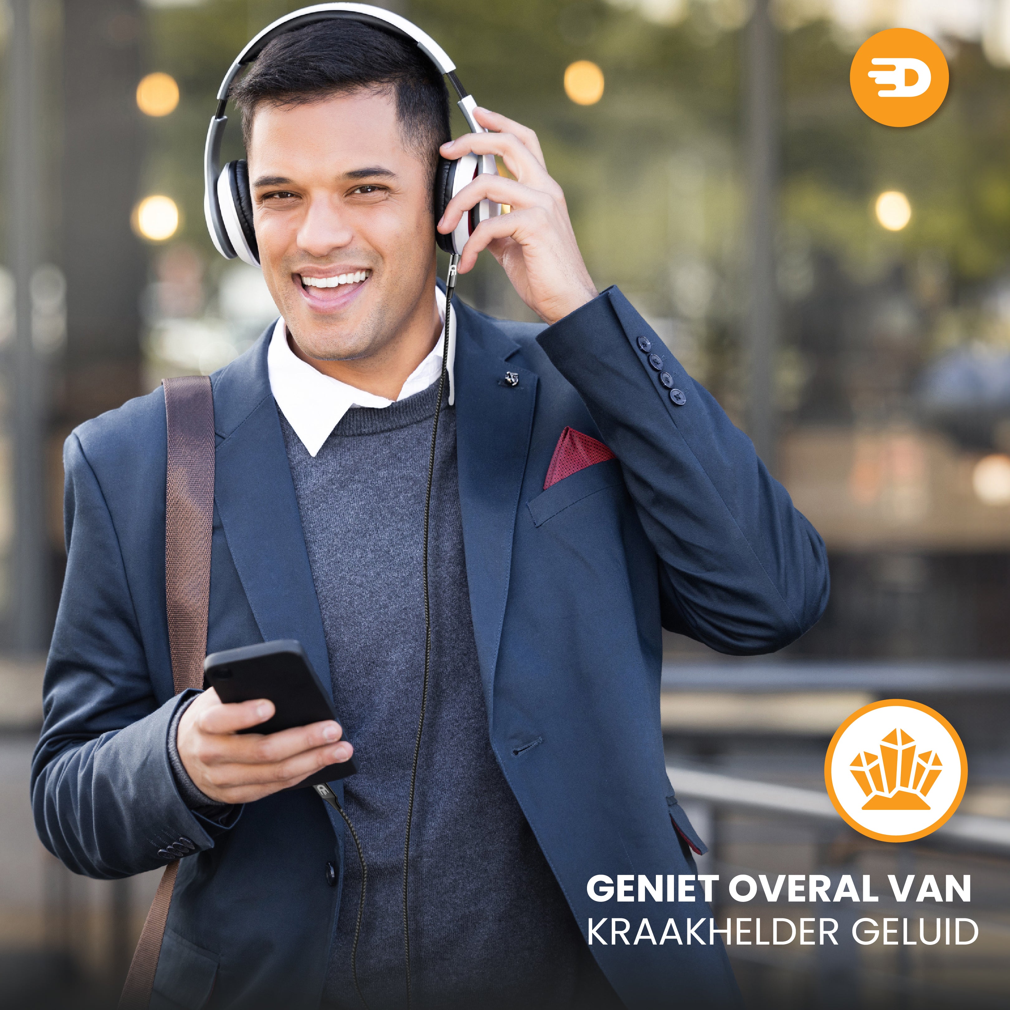 Premium USB C naar AUX Kabel - 1 meter