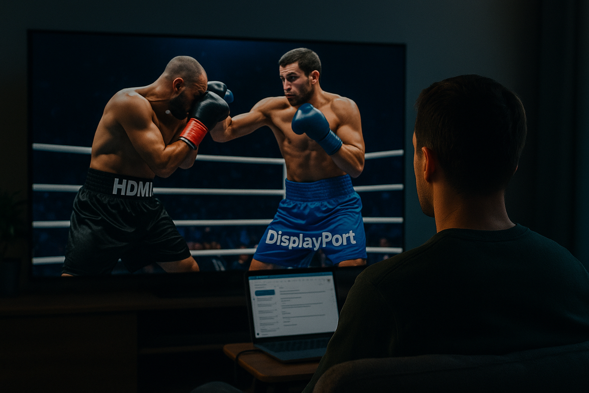 De Ultieme Gids voor het Kiezen van de Juiste Kabel: HDMI of DisplayPort?