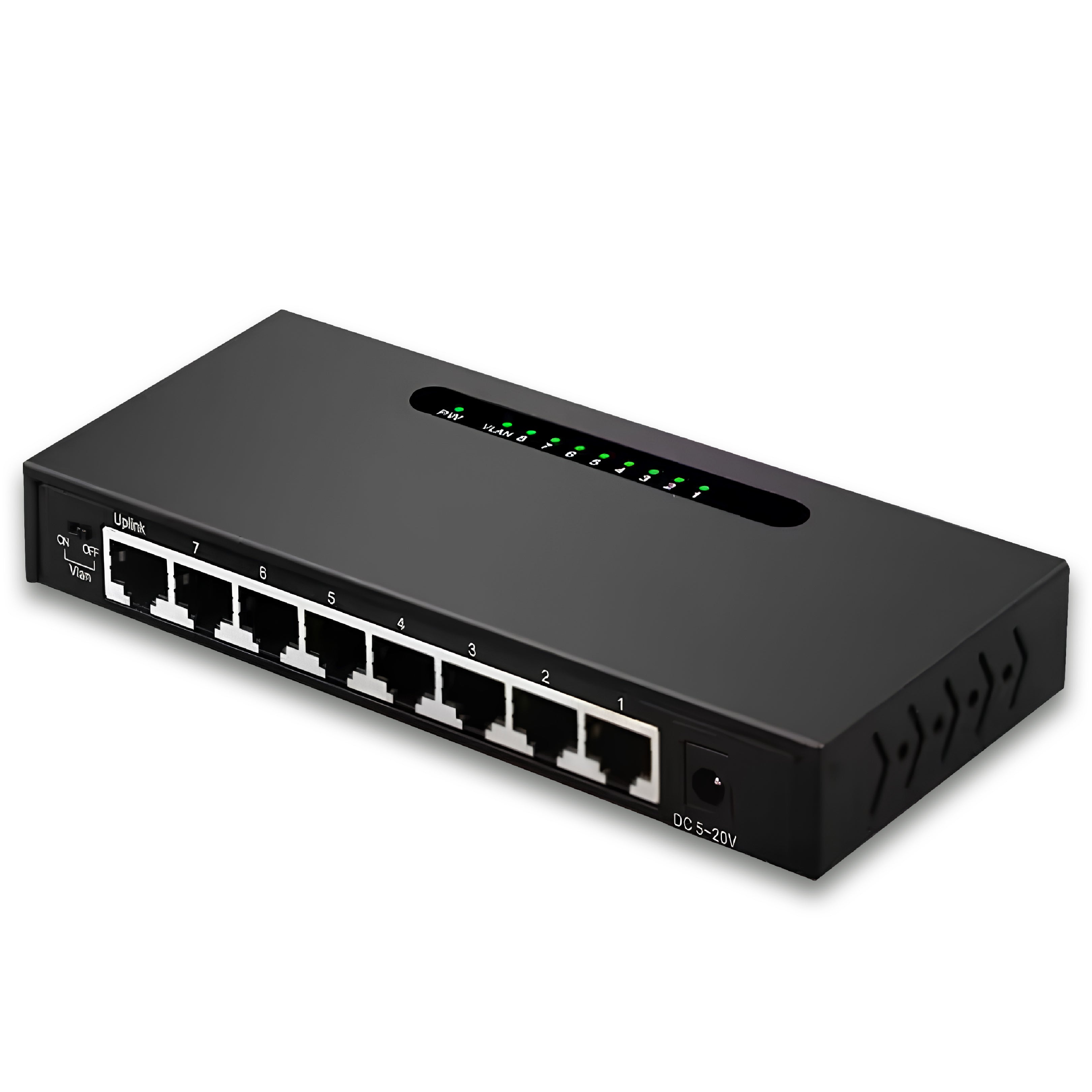 Netwerk Switch - 8 Poorten - 1000 GBps