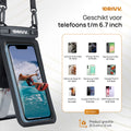 Waterdicht Telefoonhoesje 2 in 1 – Veilig je telefoon mee het water in 6