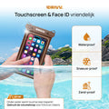Waterdicht Telefoonhoesje – Blijft drijven en beschermt - Bruin 5