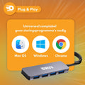USB Splitter 4 poorten – Voeg eenvoudig extra aansluitingen toe 2