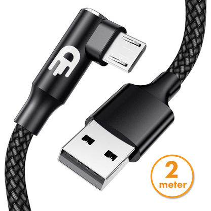 USB C naar USB Kabel - Haaks