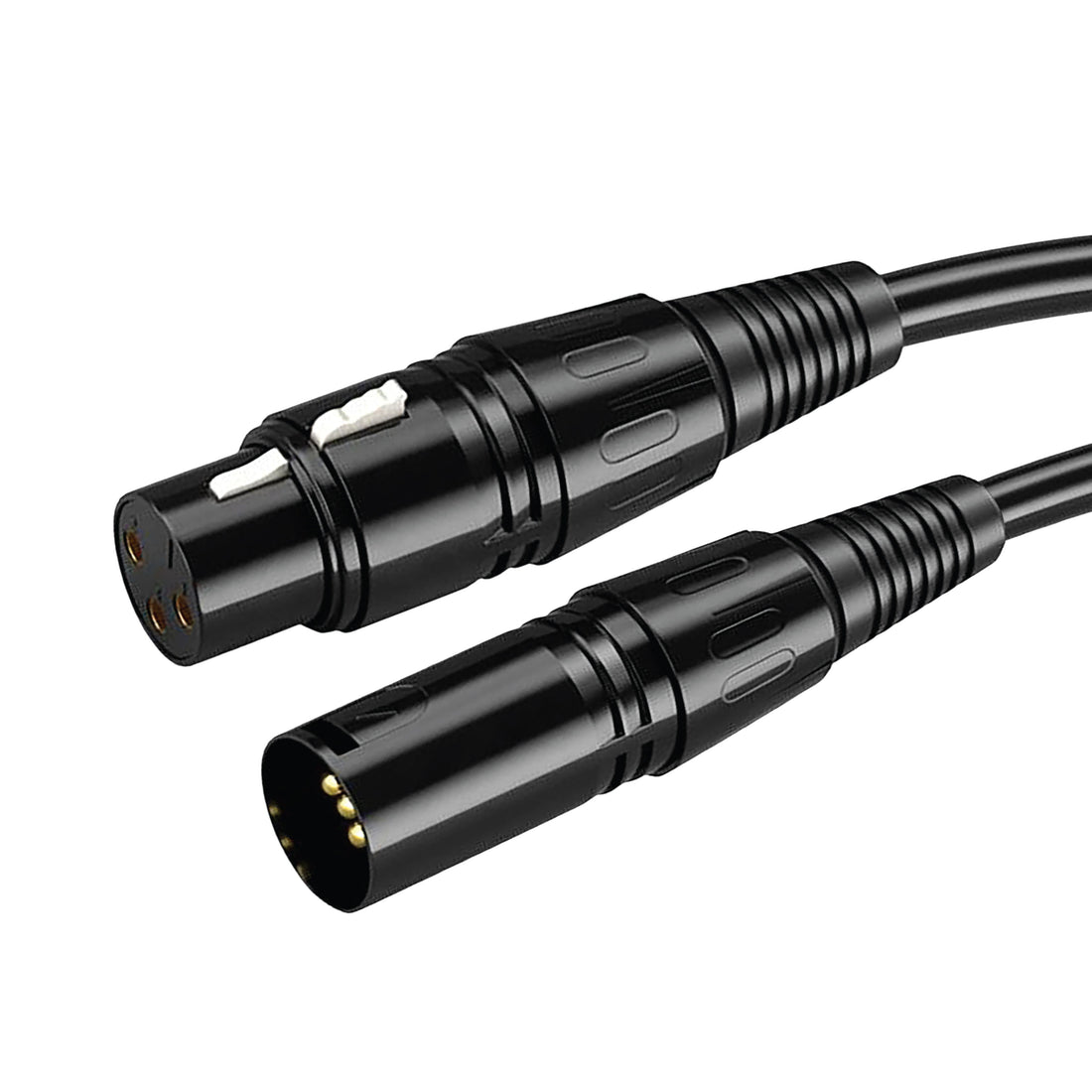 XLR Kabel 3 pin – Kraakhelder geluid zonder ruis - 1 meter