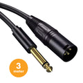 XLR naar 6,35 mm Jack Kabel – Betrouwbare audioverbinding 9