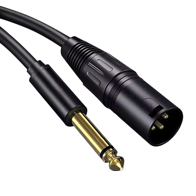 XLR naar 6,35 mm Jack Kabel – Betrouwbare audioverbinding