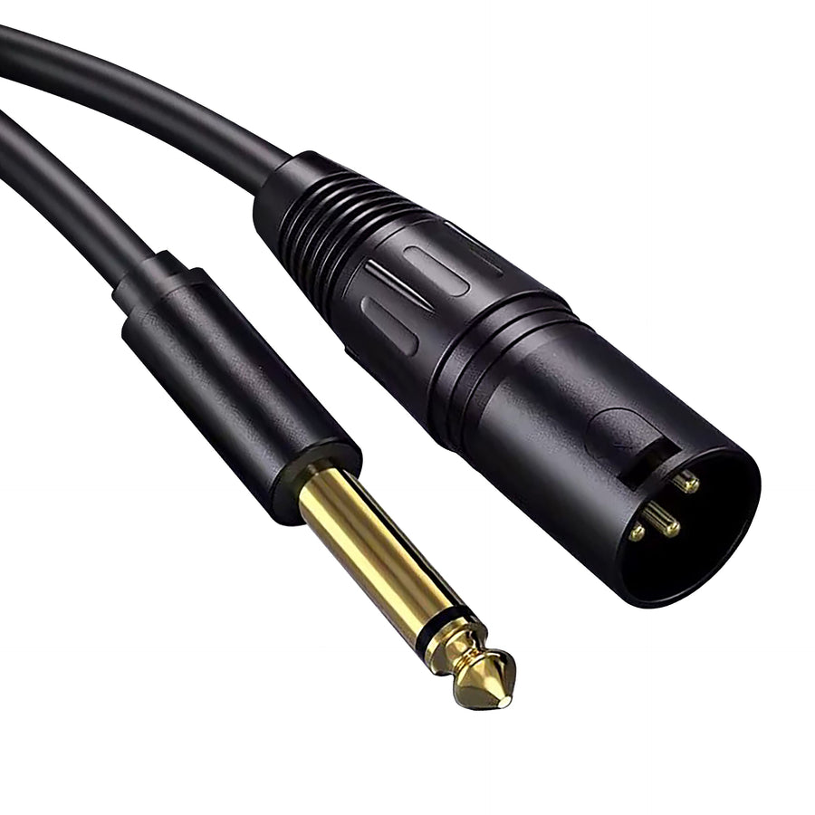 XLR naar 6,35 mm Jack Kabel – Betrouwbare audioverbinding - 5 meter