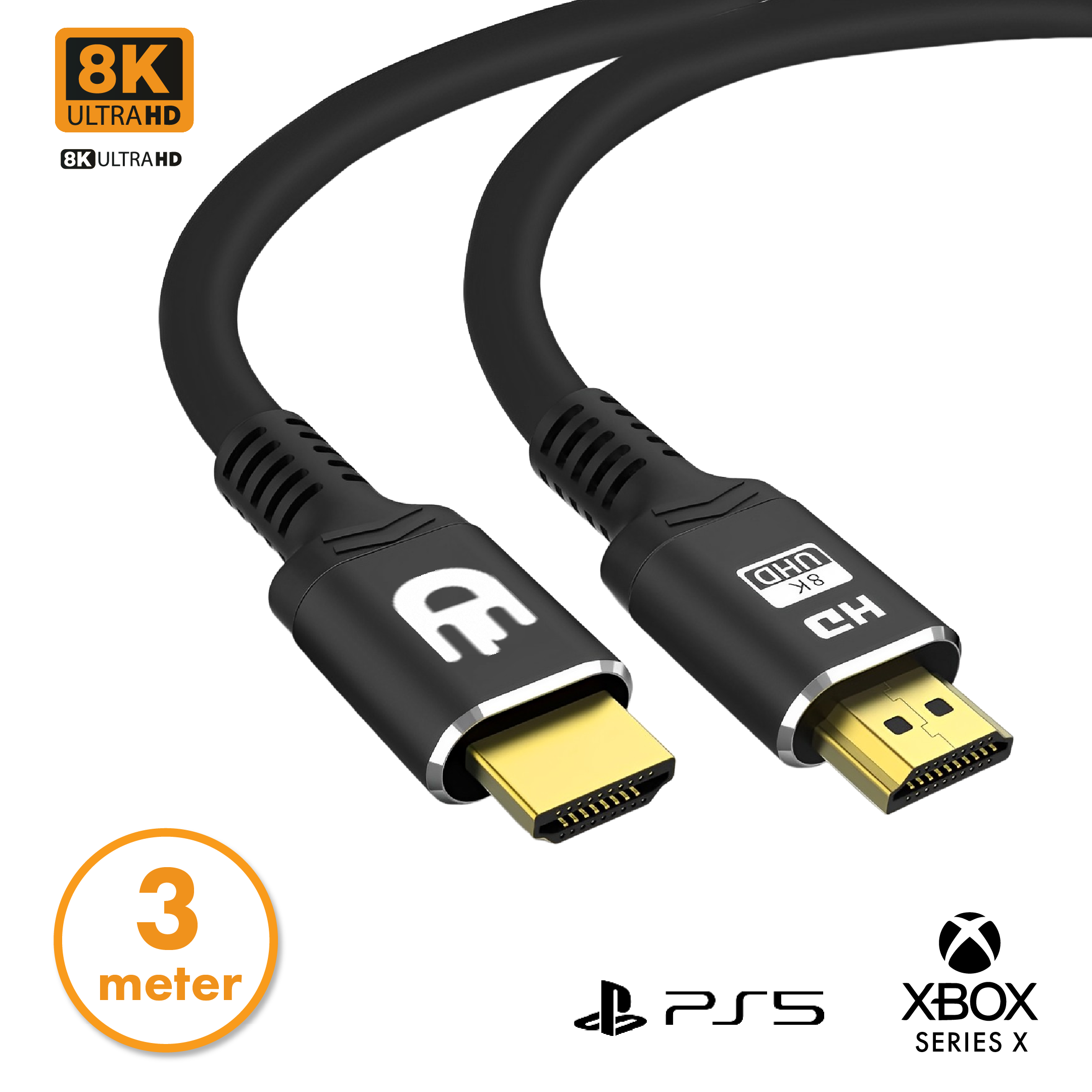 HDMI Kabel 2.1 - UHD 8K - 4K 12Hz - 3 meter