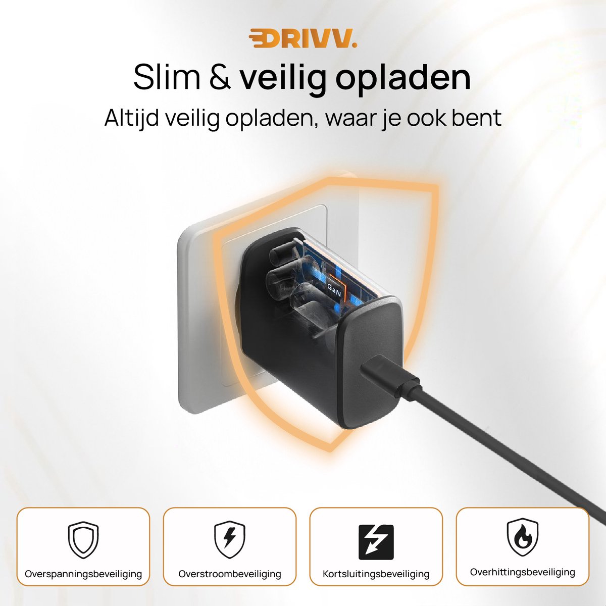 USB C Oplader 35W – Snelladen met Power Delivery