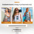 Waterdicht Telefoonhoesje – Blijft drijven en beschermt - Zwart 7