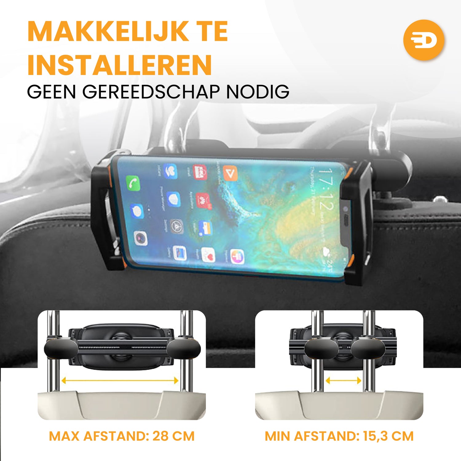 Luxe Tablet Houder Auto
