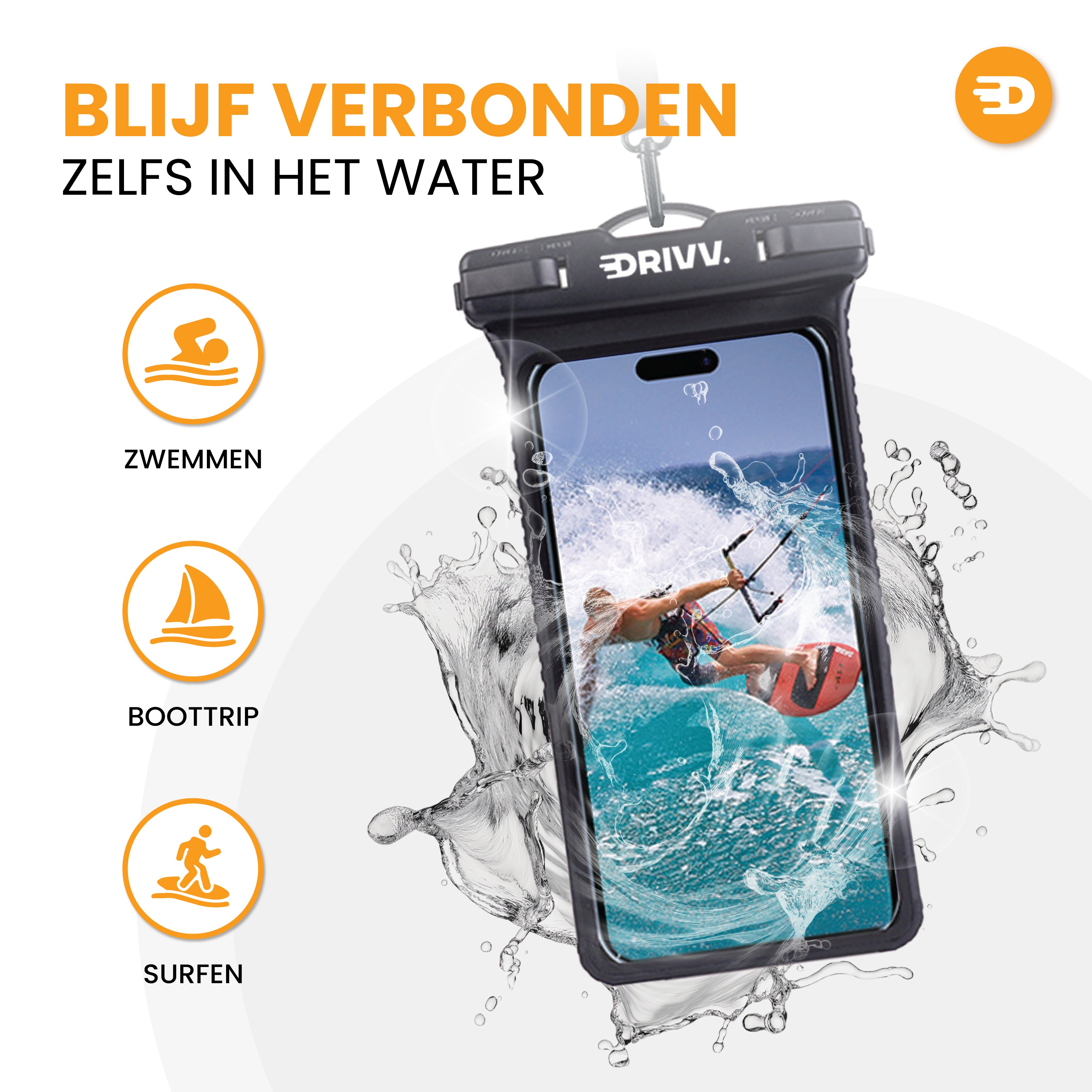 Waterdicht Telefoonhoesje - Hardshell