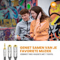 AUX Splitter 3,5 mm – Samen luisteren zonder kwaliteitsverlies 2
