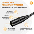 XLR Kabel 3 pin – Kraakhelder geluid zonder ruis - 1 meter 3