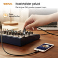 3,5 mm naar 6,35 mm Jack Kabel – Kraakhelder HiFi-geluid - 1 meter 5