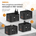 Universele Wereldstekker 70W GaN – Met USB-C Kabel 5