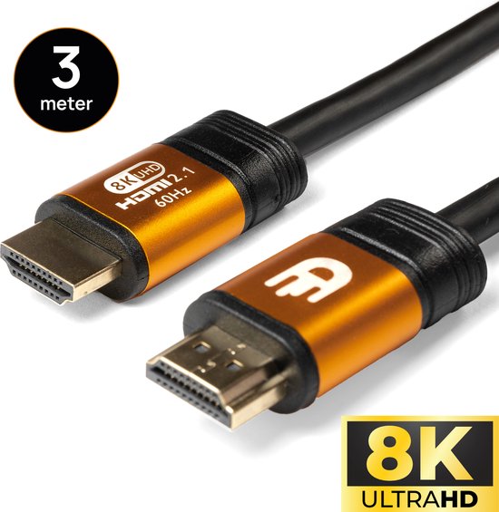 Premium HDMI Kabel 2.1 - 4K 120Hz - 8K 60Hz