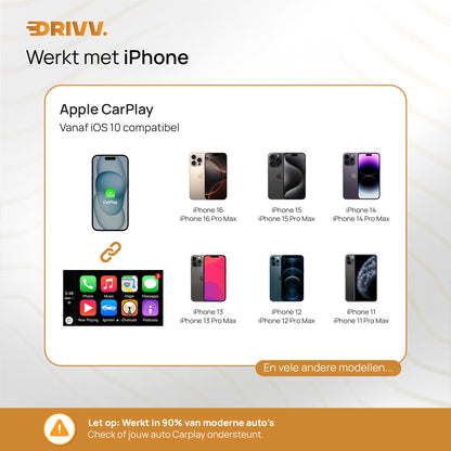 Draadloze CarPlay Dongle – Maak Apple CarPlay volledig draadloos