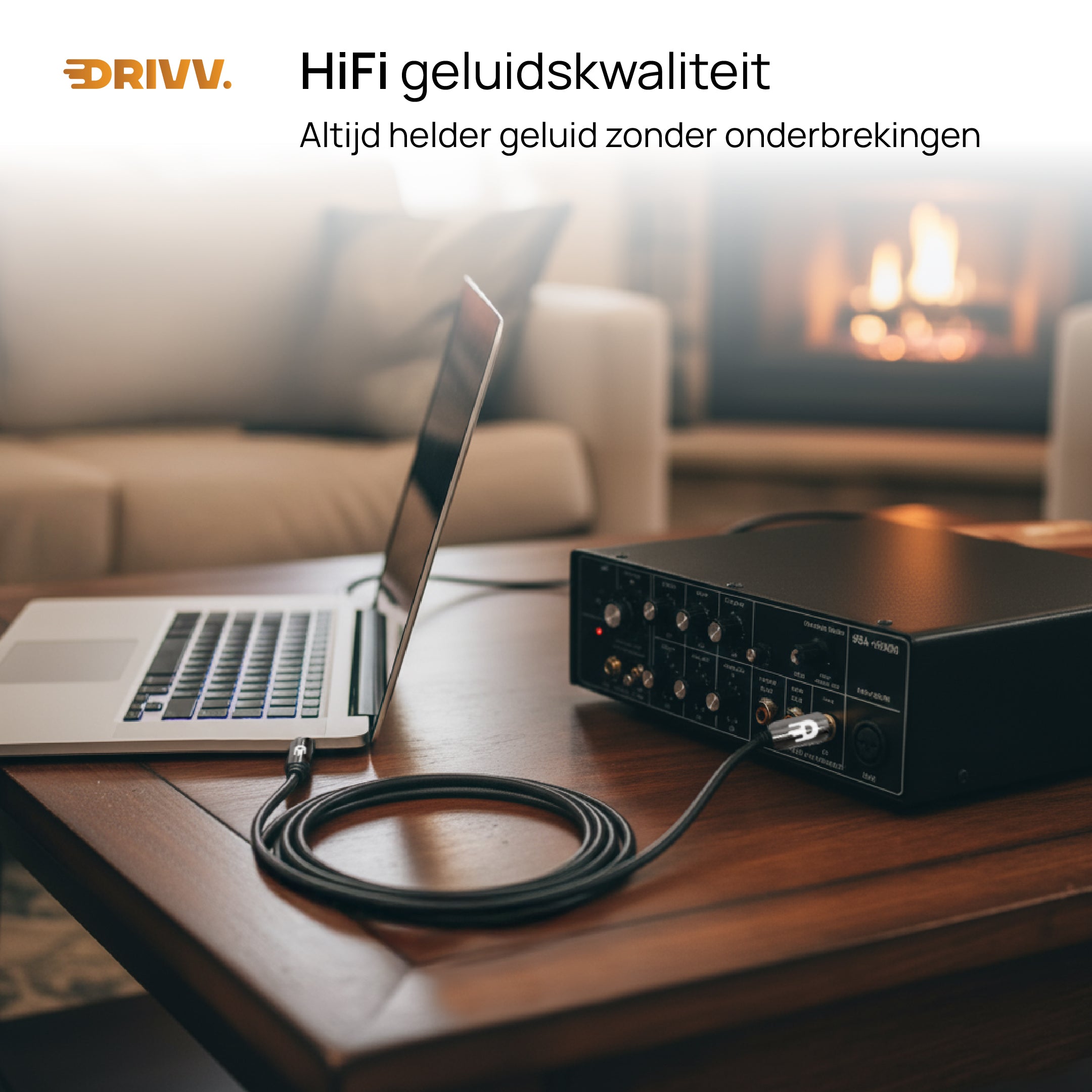 3,5 mm naar 6,35 mm Jack Kabel – Storingsvrij HiFi-geluid