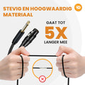 XLR Female naar 6.35 mm Jack Kabel – Helder geluid zonder ruis 5