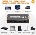 HDMI Switch 4K 60Hz – Eenvoudig schakelen tussen apparaten 2