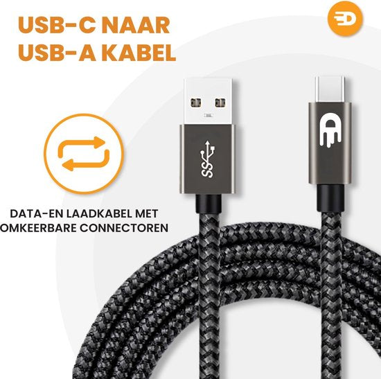 USB naar USB C Kabel - USB 3.0