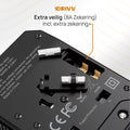 Universele Wereldstekker 15W – 4× USB + 1× USB-C 8
