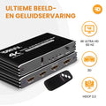 HDMI Switch 4K 60Hz – Eenvoudig schakelen tussen apparaten 7