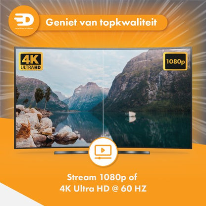 DisplayPort naar HDMI Adapter - 4K 30Hz