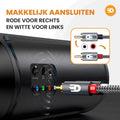 Tulp Kabel 2RCA naar 2RCA – Helder stereo geluid zonder ruis 5