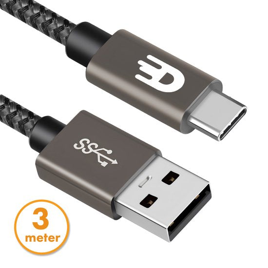 USB naar USB C Kabel - USB 3.0