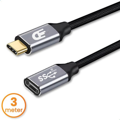 USB C Verlengkabel 3.2 - PD 100w - 4K 60Hz