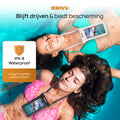 Waterdicht Telefoonhoesje – Blijft drijven en beschermt - Zwart & Beige 7