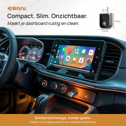 Draadloze CarPlay Dongle – Maak Apple CarPlay volledig draadloos