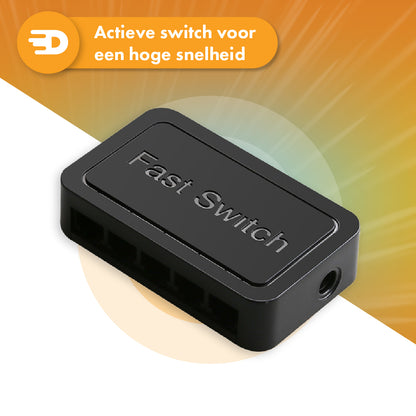 Netwerk Switch - 5 Poorten - Tot 1000Mbps